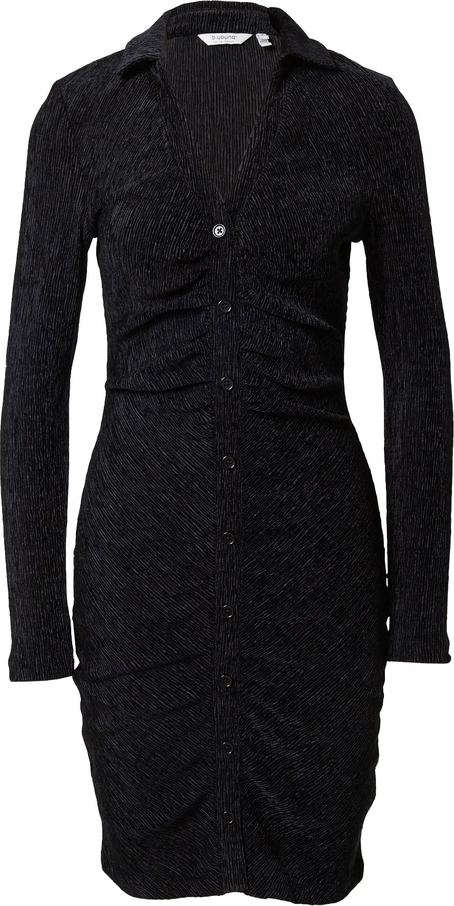 b.young Košilové šaty 'SUSSA' černá