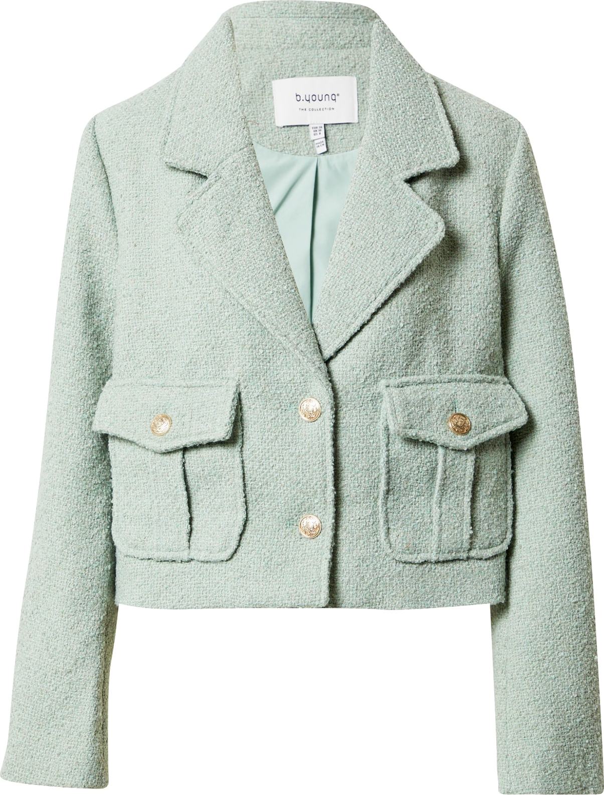 b.young Přechodná bunda 'DORITO' pastelově zelená