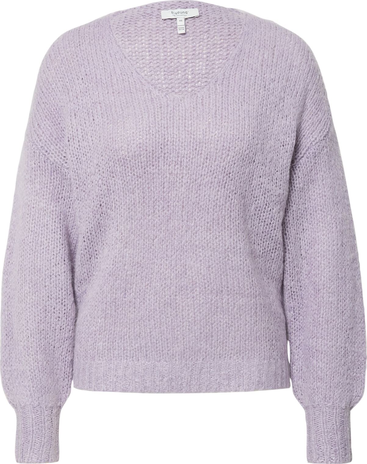 b.young Svetr 'BYOMIRA' světle fialová