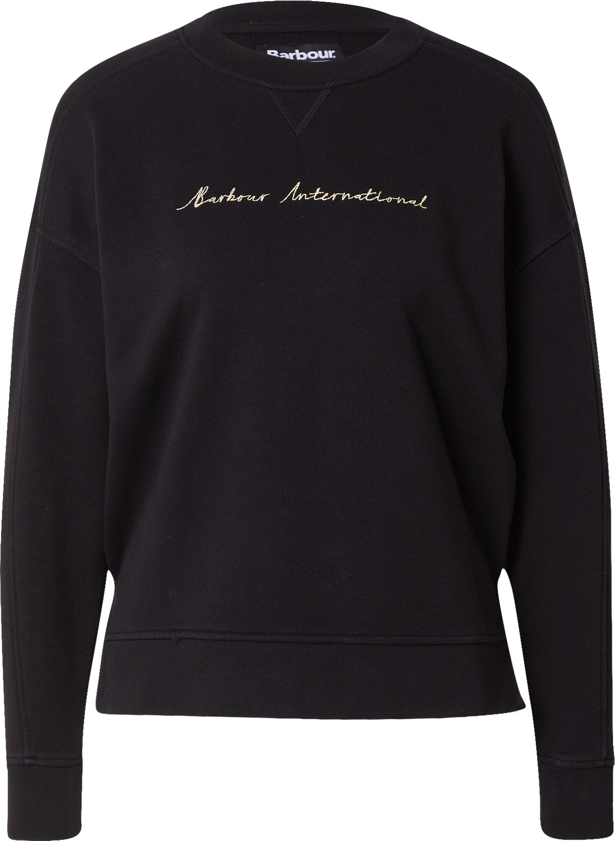 Barbour International Mikina 'Supra' žlutá / černá / bílá