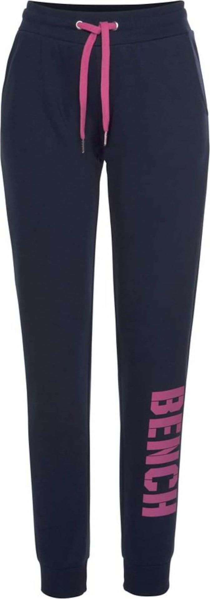 BENCH Kalhoty 'Contrast' marine modrá