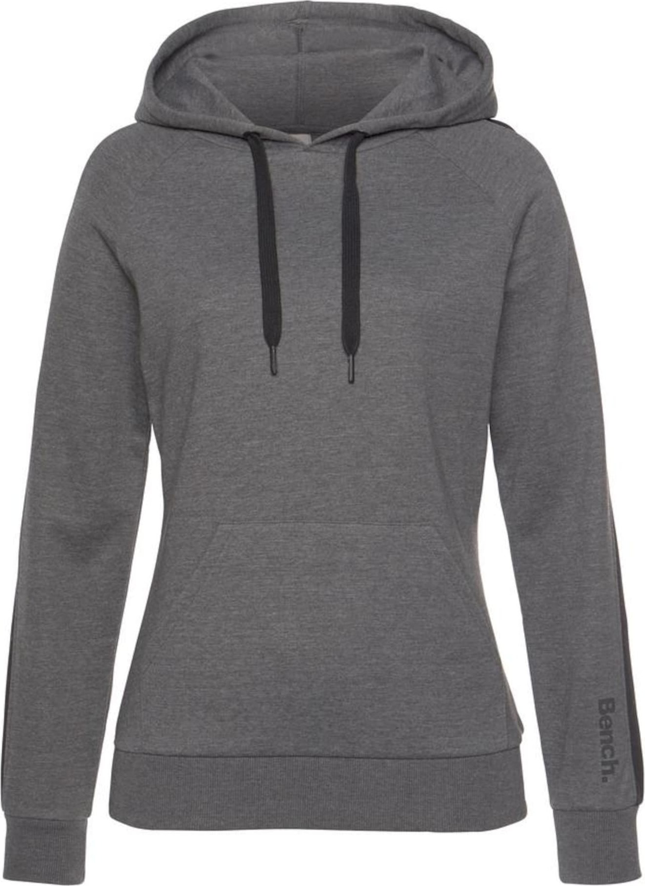 BENCH Mikina tmavě šedá