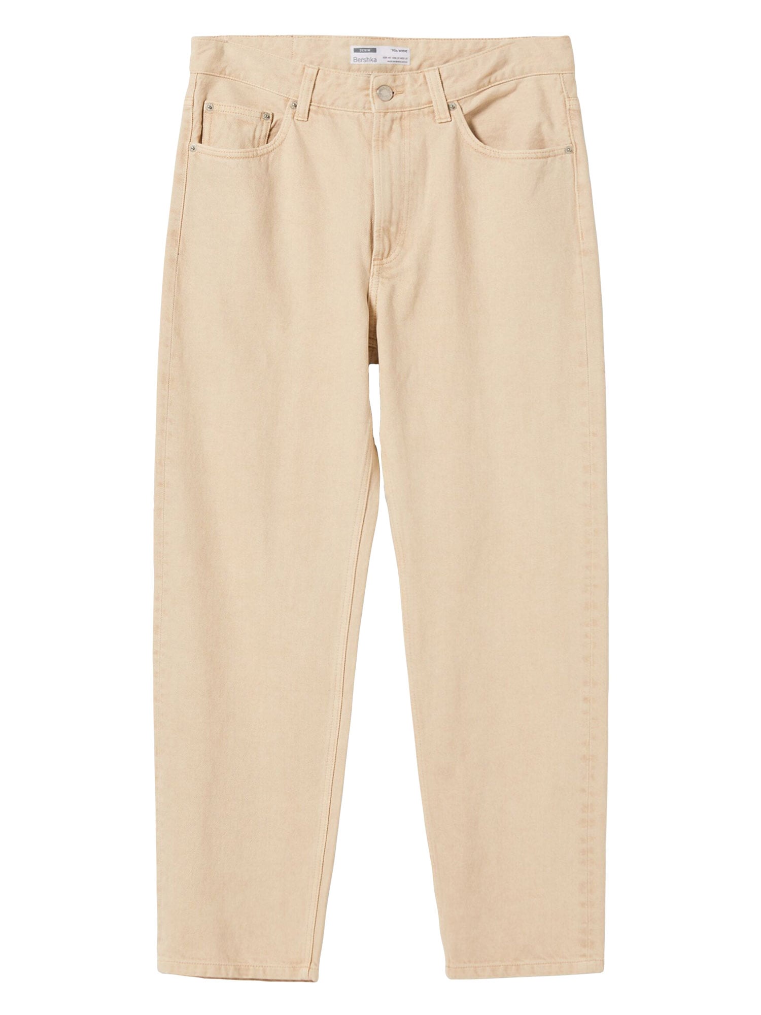 Bershka Džíny starobéžová