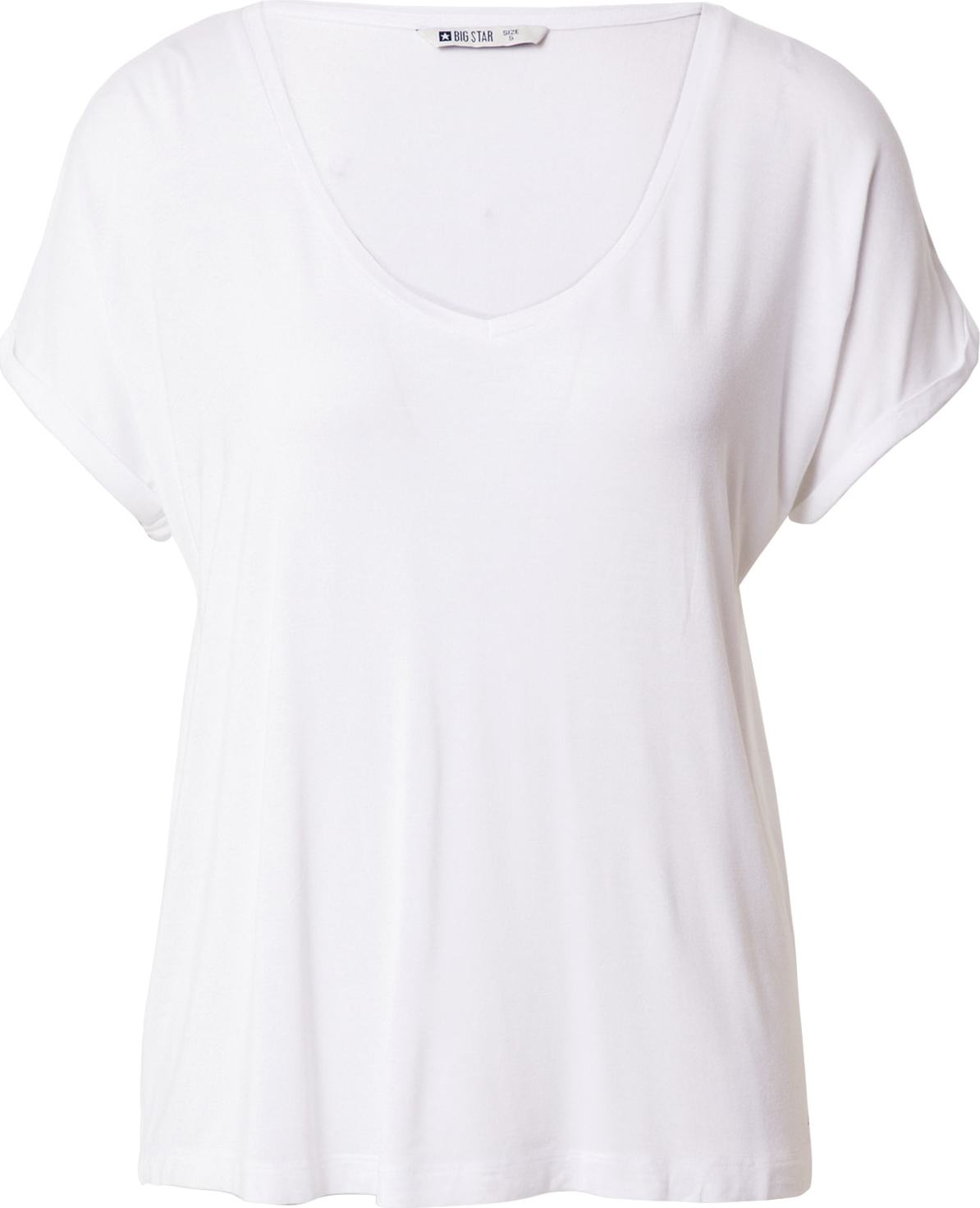 Big Star Tričko 'VALERIA' barva vaječné skořápky