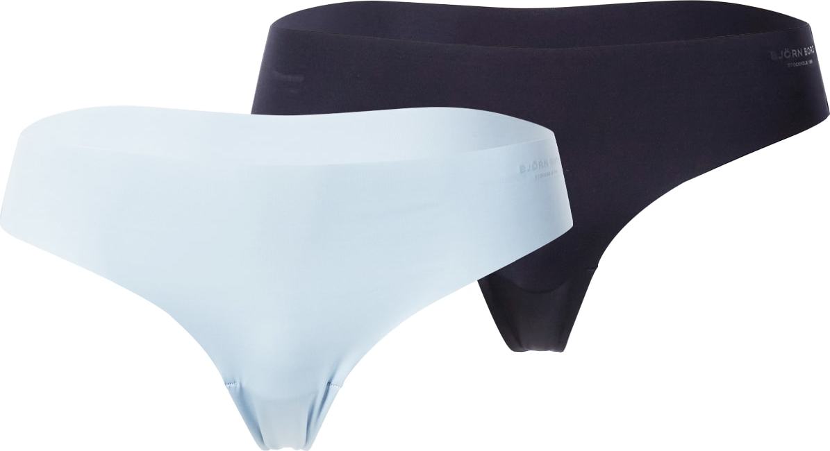 BJÖRN BORG Sportovní spodní prádlo světlemodrá / černá