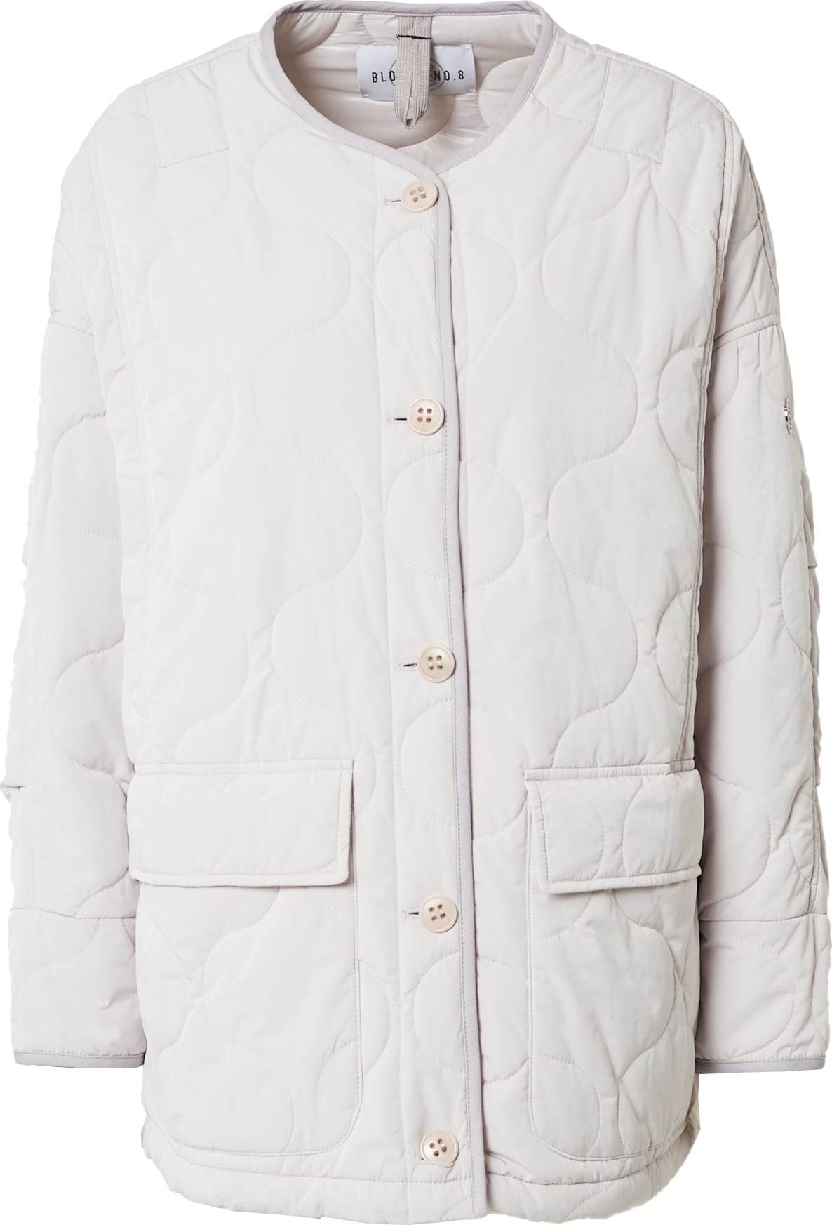 BLONDE No. 8 Přechodná bunda bílá