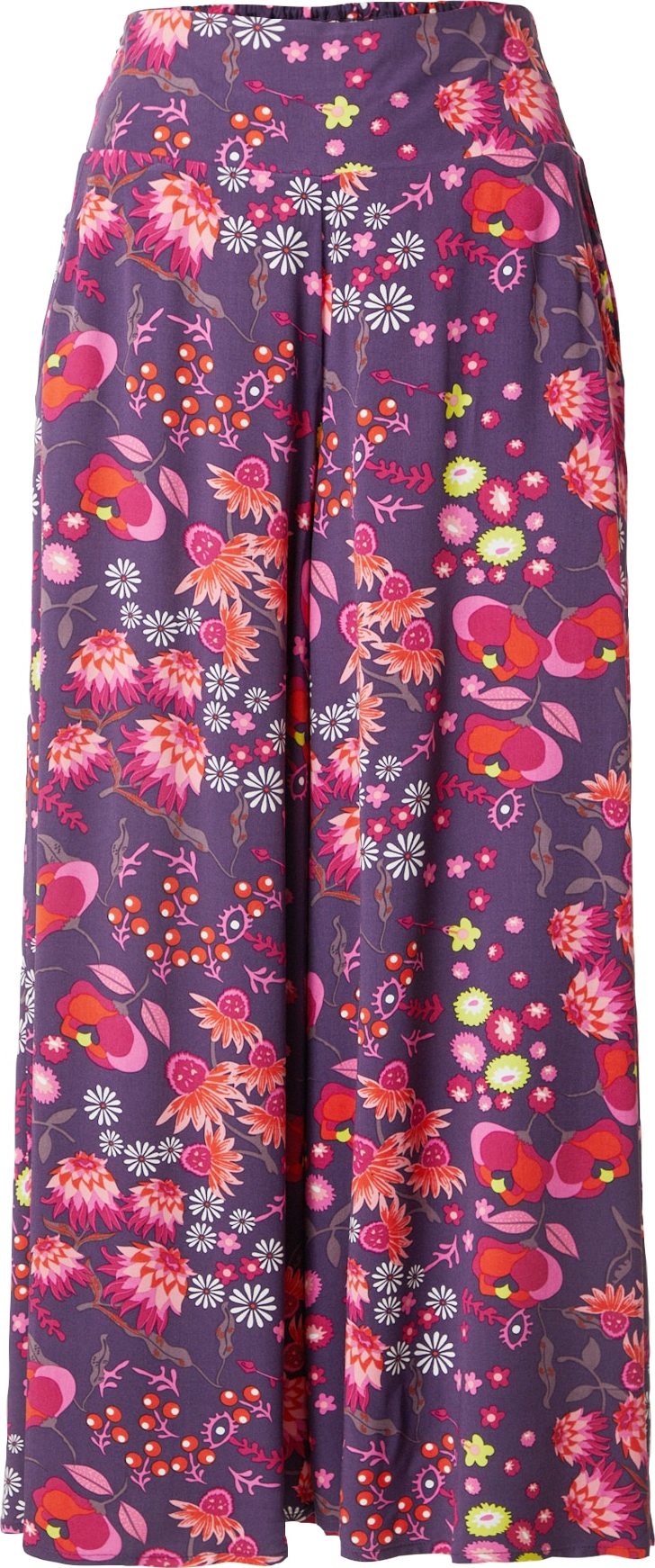 Blutsgeschwister Kalhoty 'In Full Bloom' fialová / světle růžová / tmavě růžová / bílá