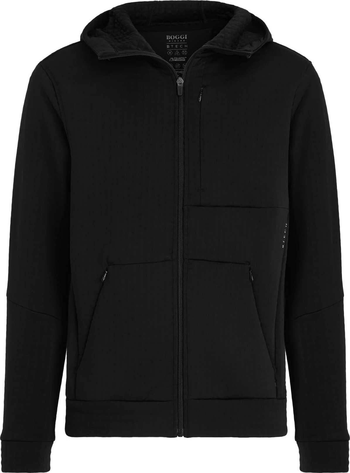 Boggi Milano Mikina 'Bodyheat' černá