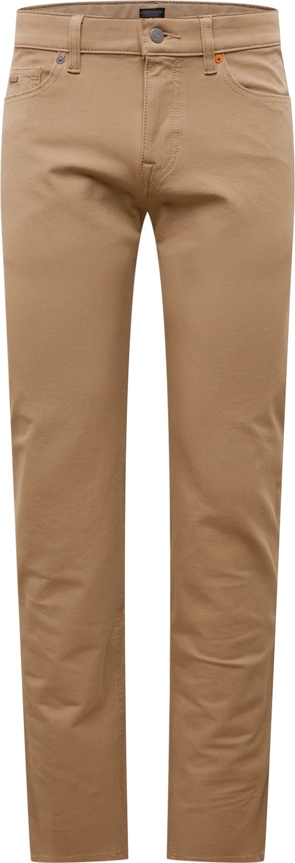 BOSS Orange Kalhoty 'Delaware' tmavě béžová