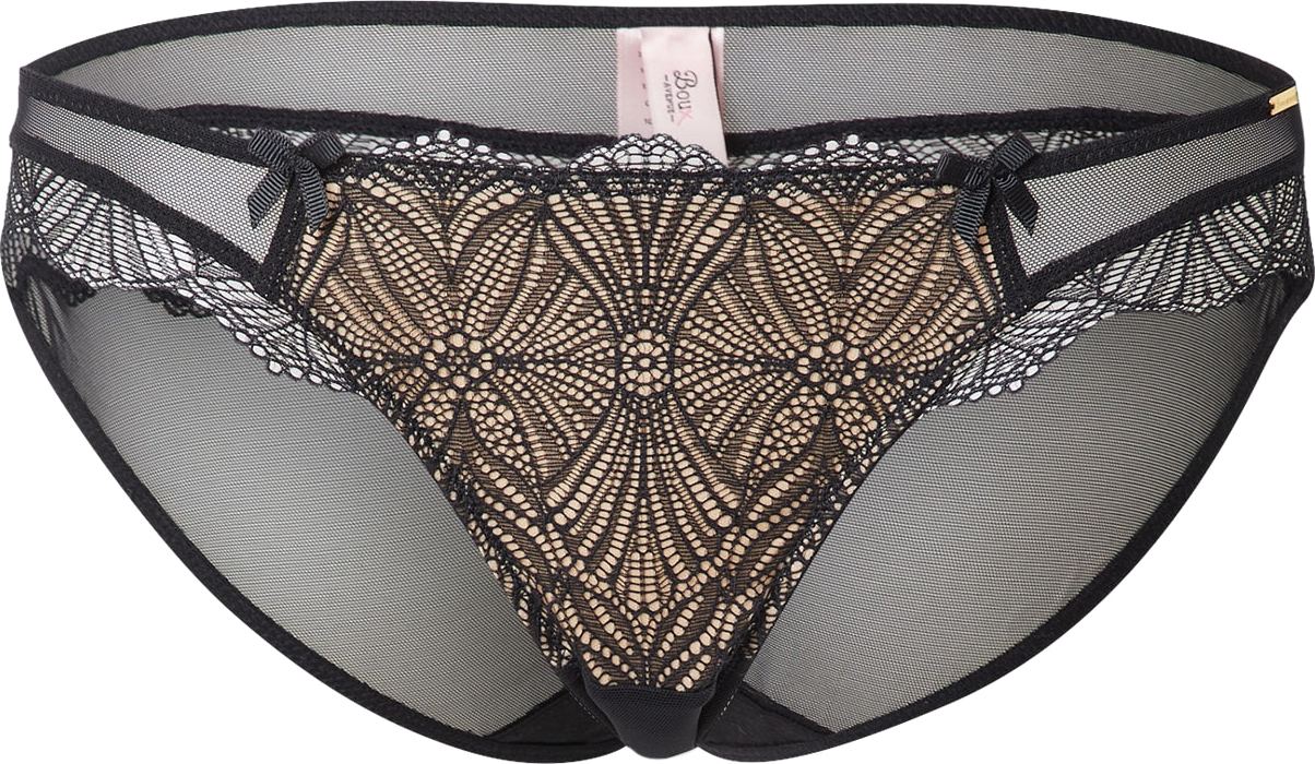 Boux Avenue Kalhotky 'JODIE' béžová / černá