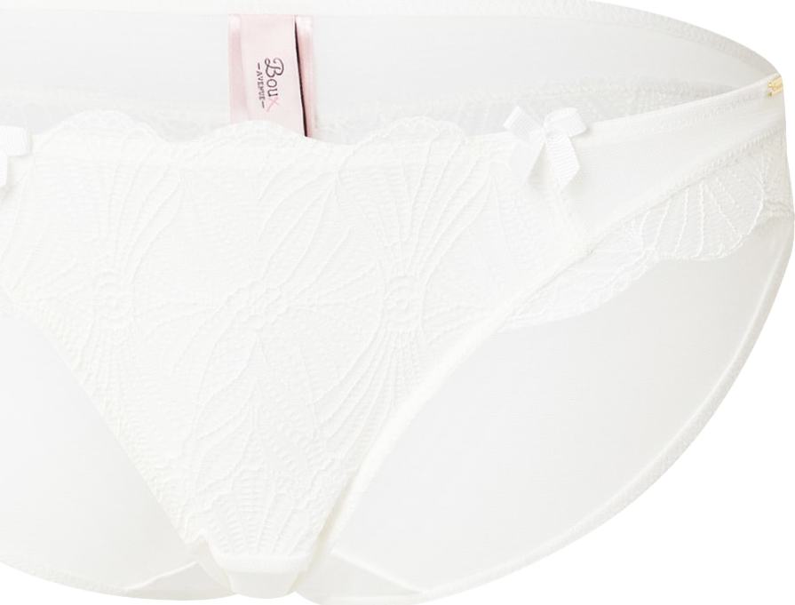 Boux Avenue Kalhotky 'JODIE' zlatá / barva vaječné skořápky