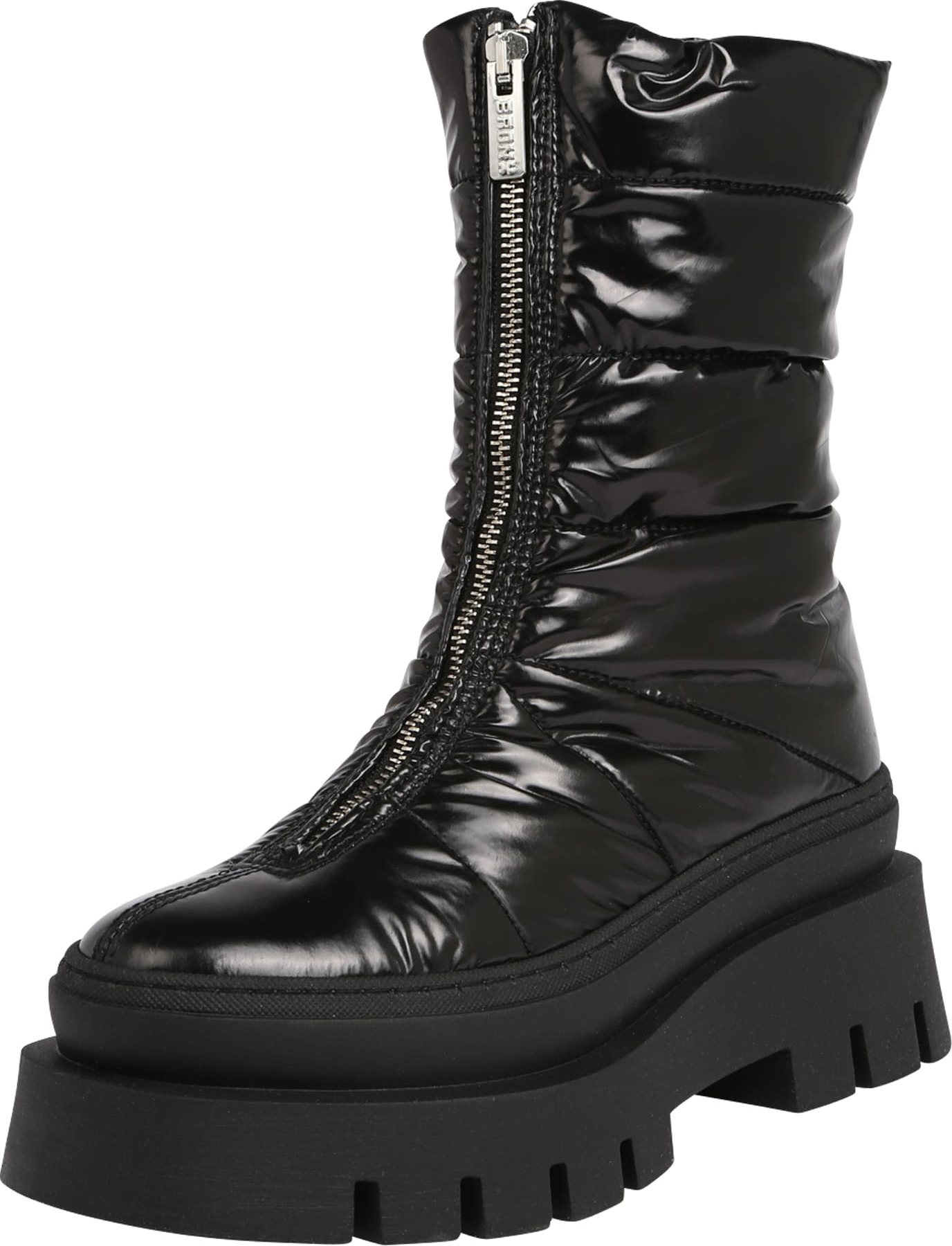 BRONX Nízké kozačky 'Evi-Ann' černá