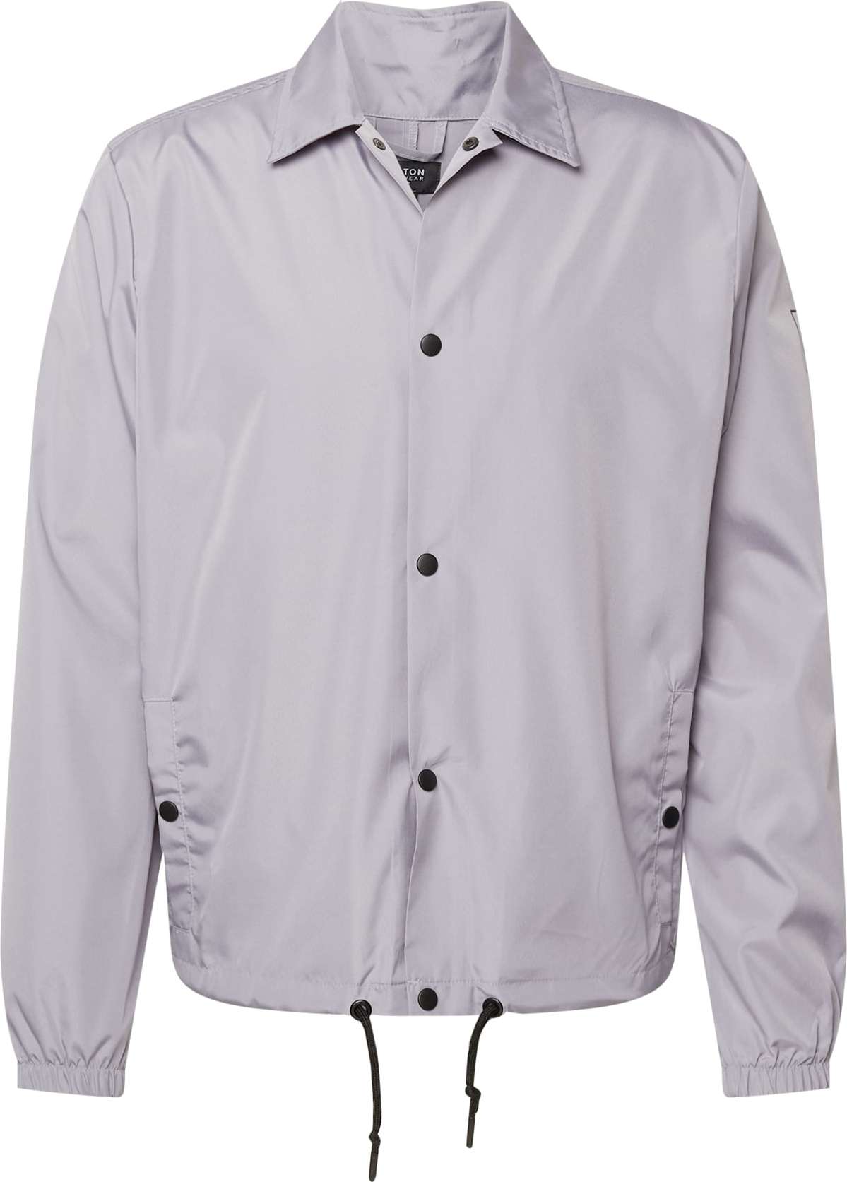 BURTON MENSWEAR LONDON Přechodná bunda světle šedá