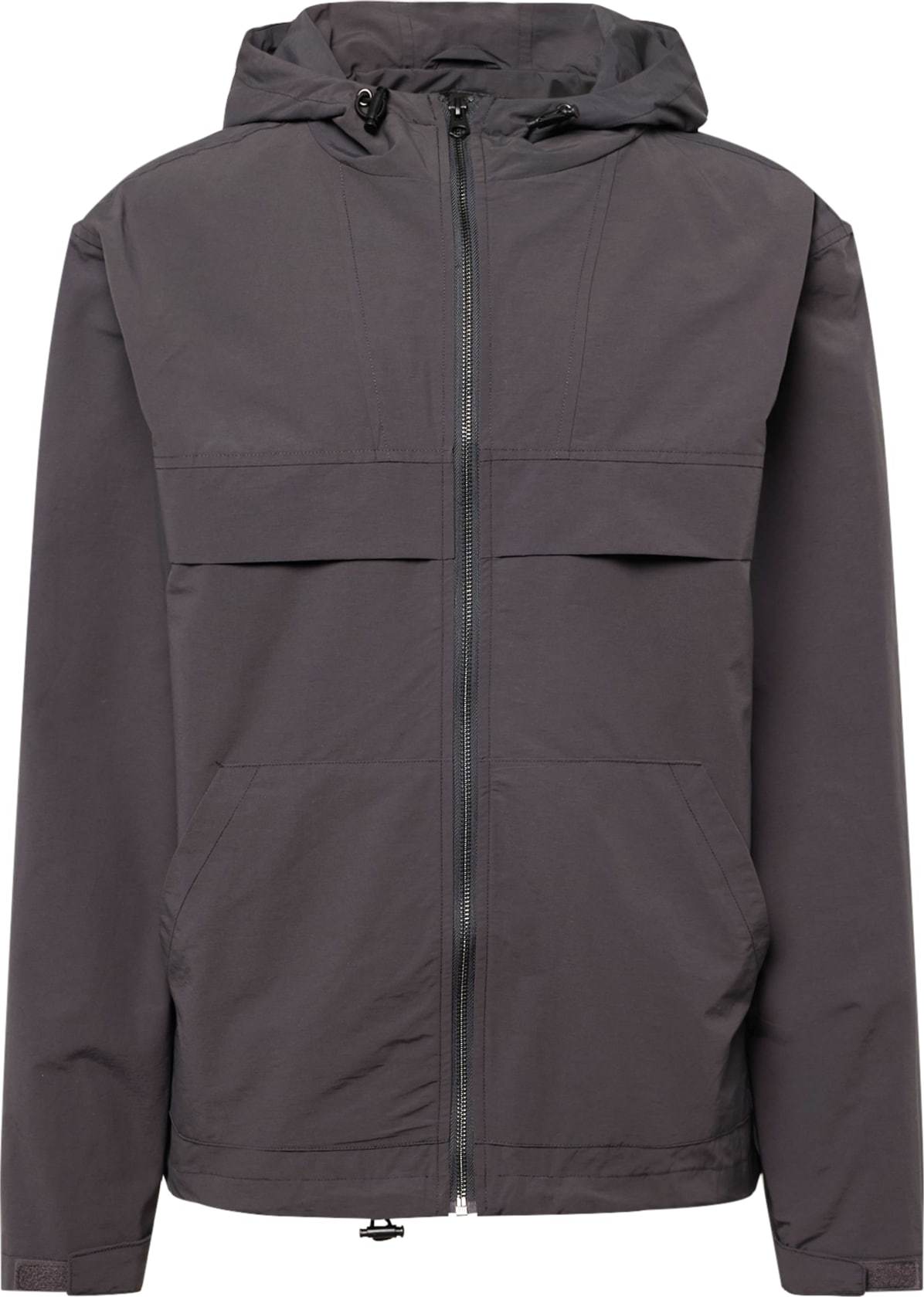 BURTON MENSWEAR LONDON Přechodná bunda tmavě šedá