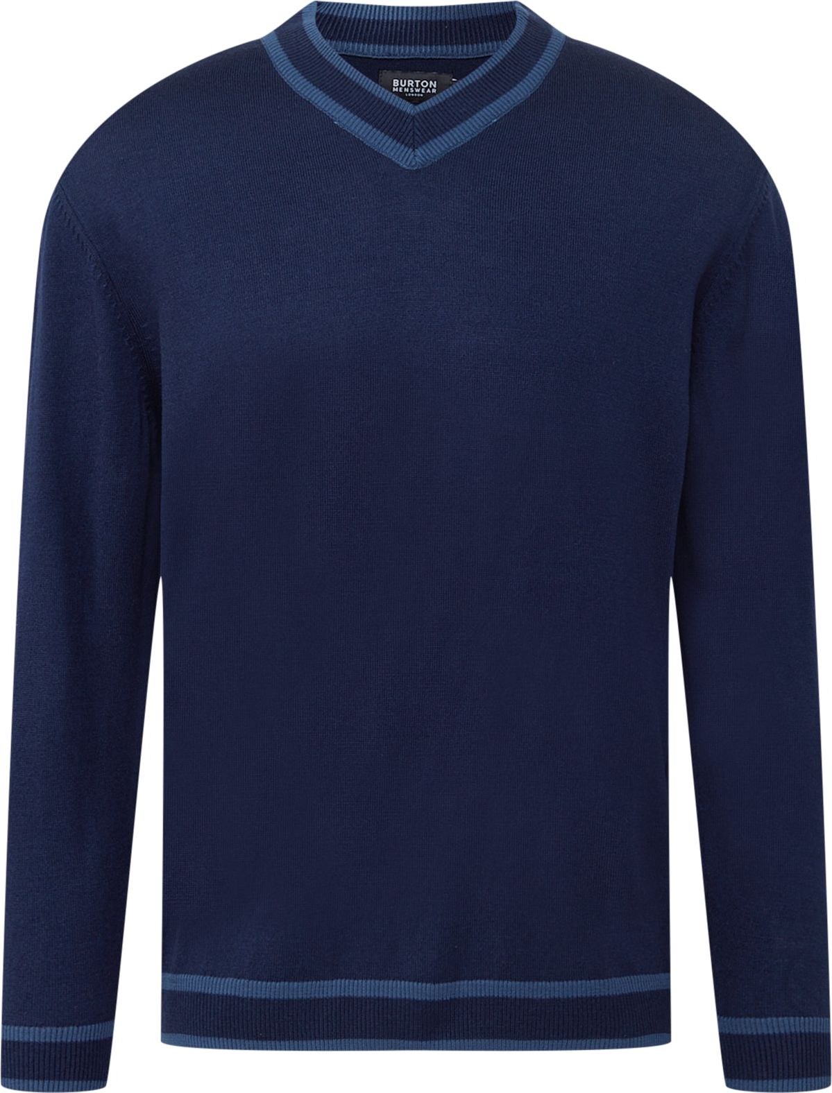 BURTON MENSWEAR LONDON Svetr námořnická modř / chladná modrá