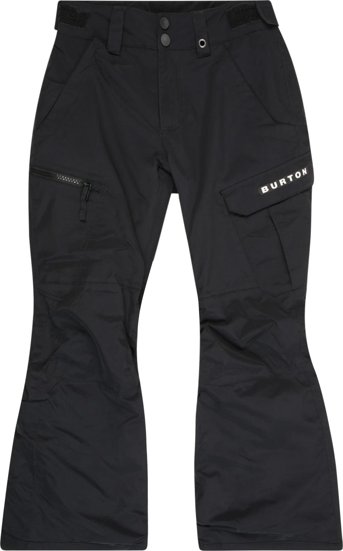 BURTON Sportovní kalhoty 'Exile' černá / bílá