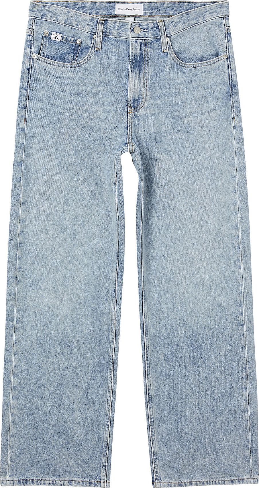 Calvin Klein Jeans Džíny pastelová modrá