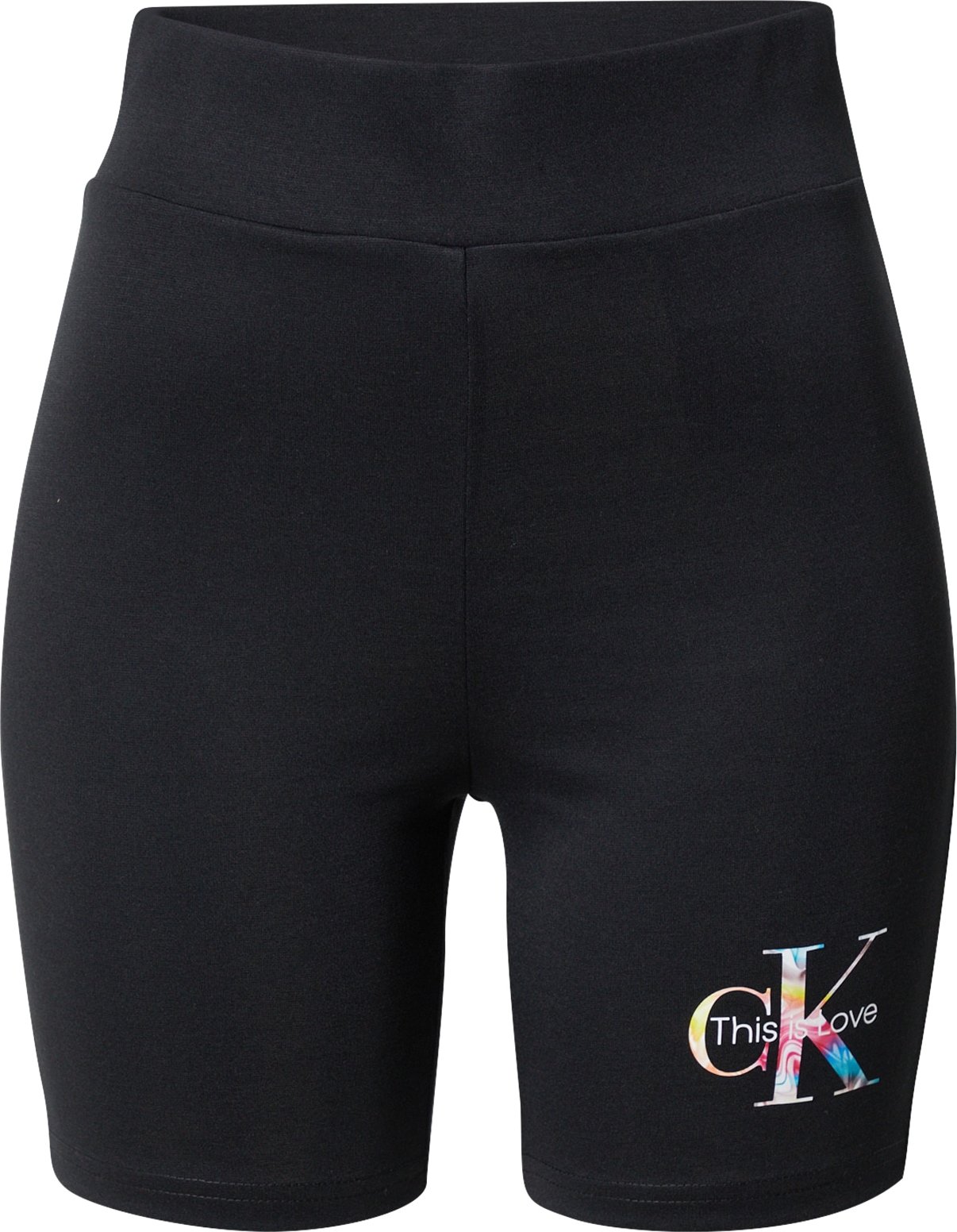 Calvin Klein Jeans Kalhoty 'PRIDE' mix barev / černá / bílá