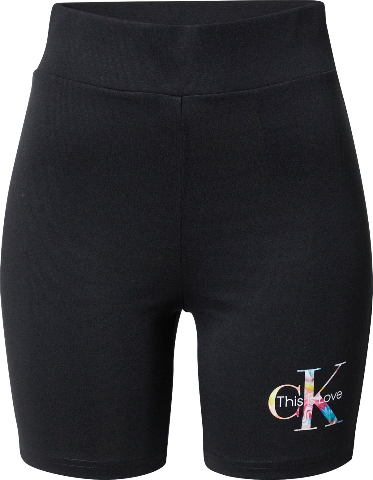 Calvin Klein Jeans Kalhoty 'PRIDE' mix barev / černá / bílá