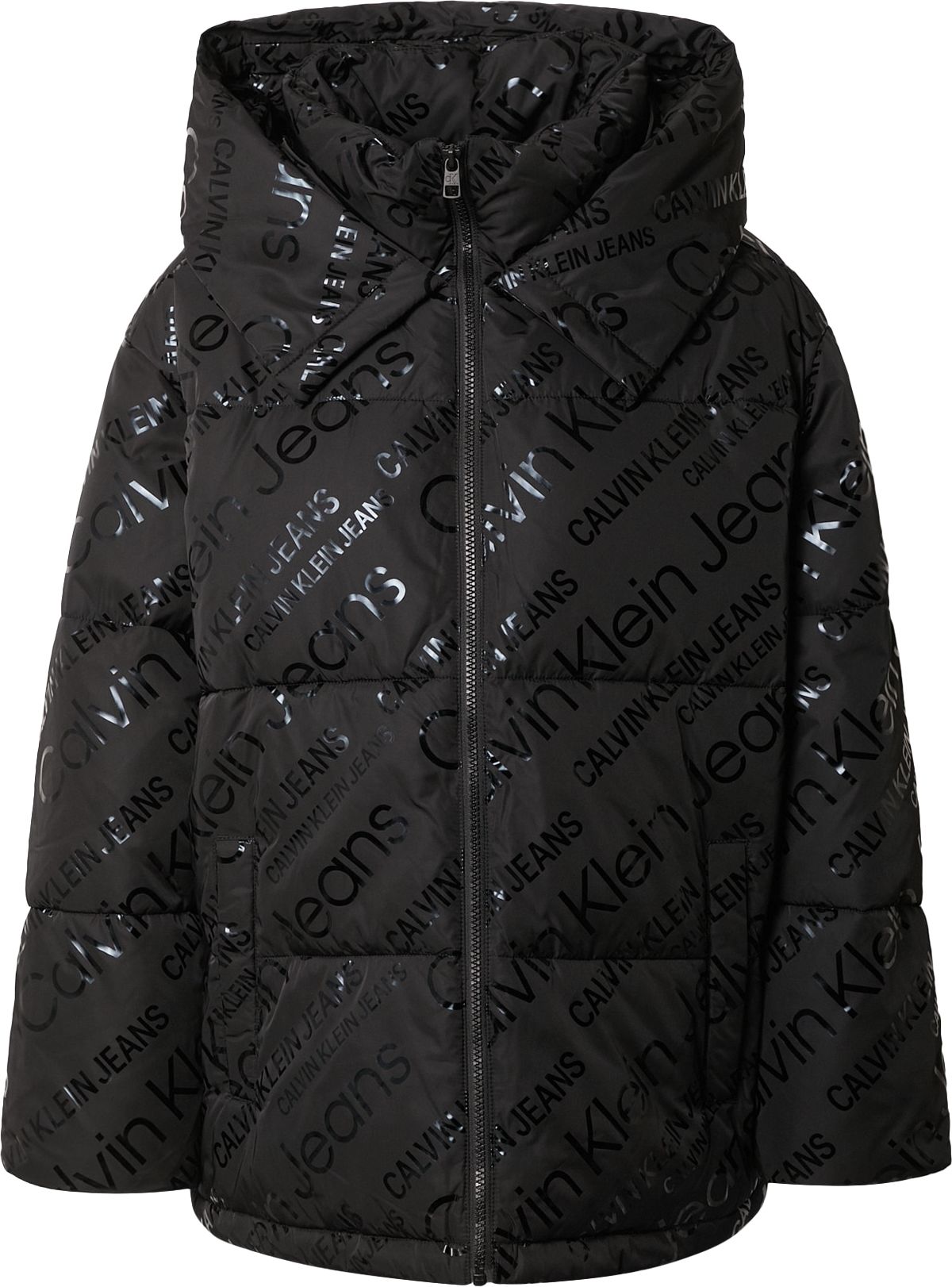 Calvin Klein Jeans Přechodná bunda černá