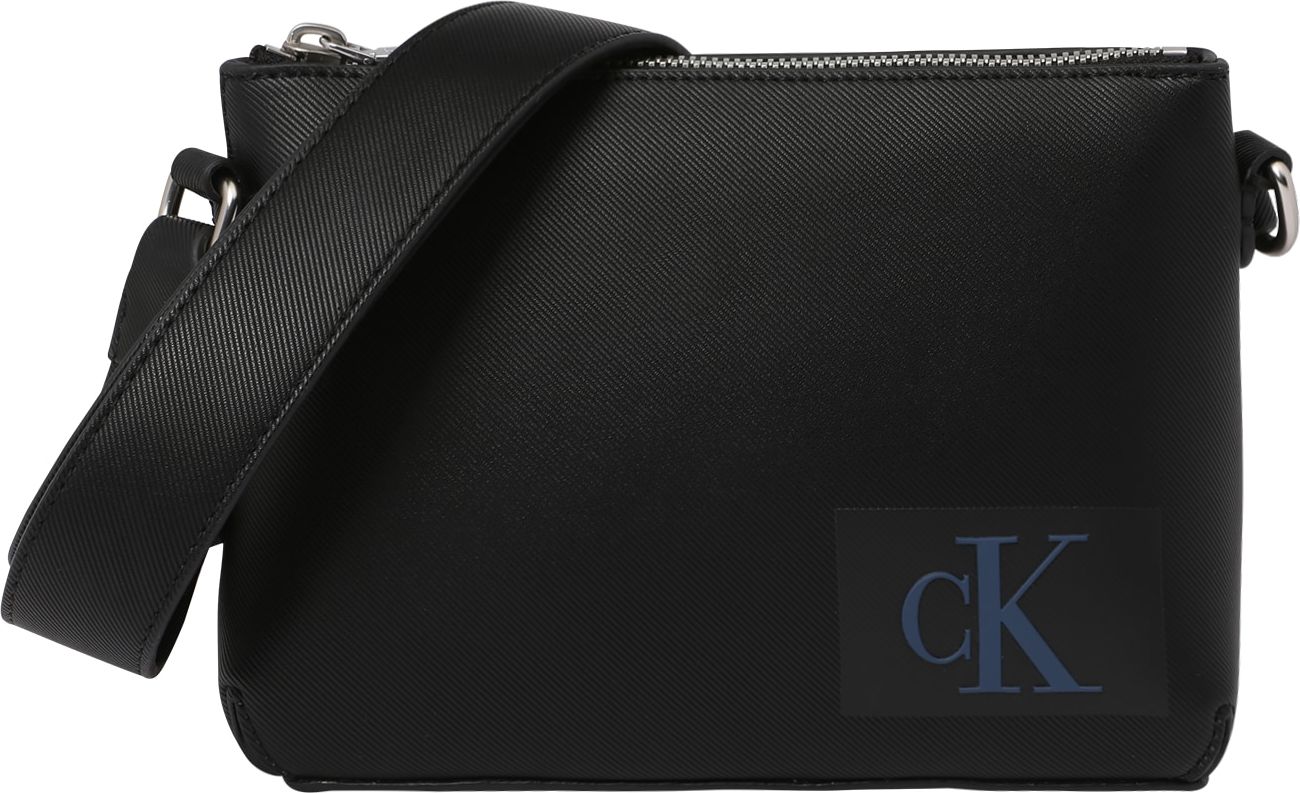 Calvin Klein Jeans Taška přes rameno tmavě modrá / černá