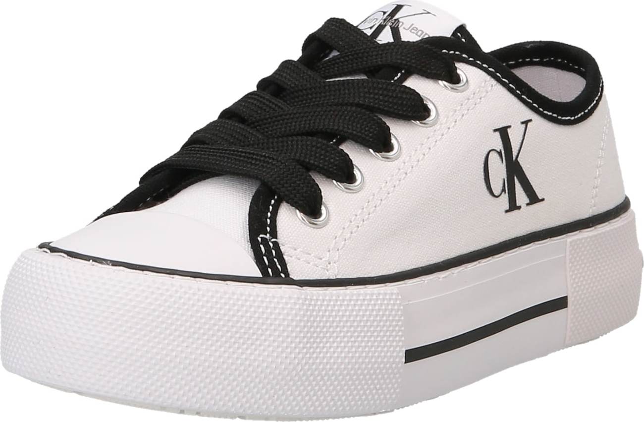 Calvin Klein Jeans Tenisky černá / bílá