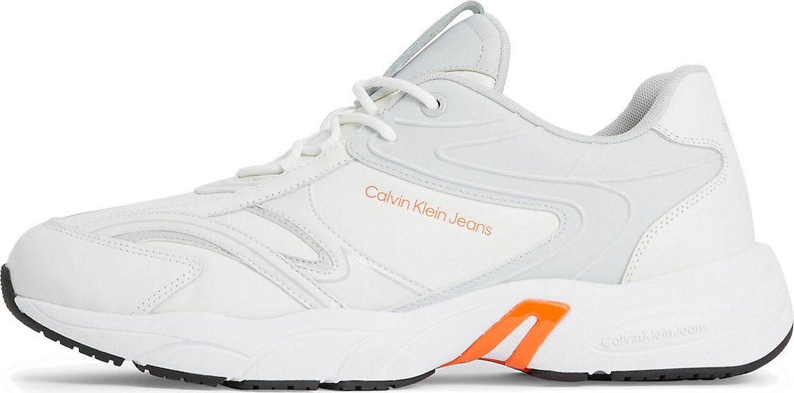 Calvin Klein Jeans Tenisky oranžová / bílá