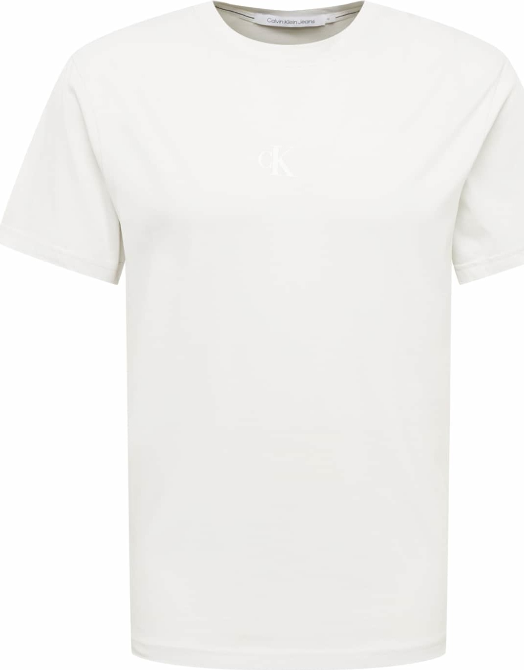 Calvin Klein Jeans Tričko světle šedá / černá