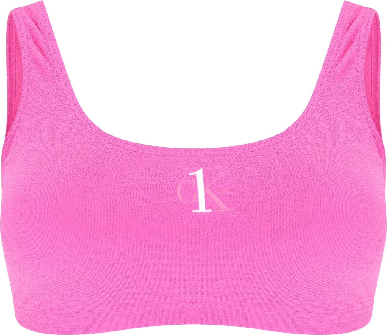 Calvin Klein Swimwear Plus Horní díl plavek orchidej / bílá