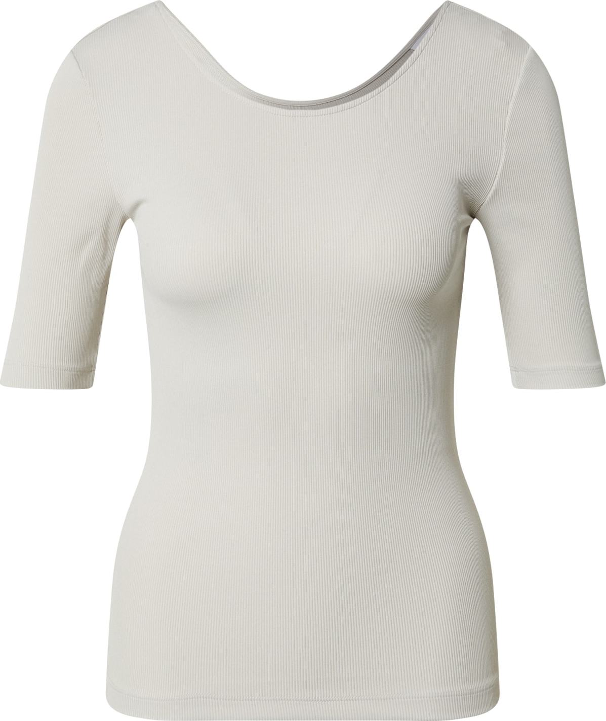 Calvin Klein Tričko 'REVEAL' starobéžová