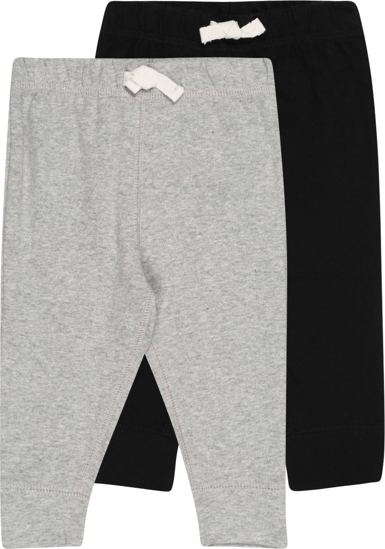 Carter's Kalhoty šedý melír / černá
