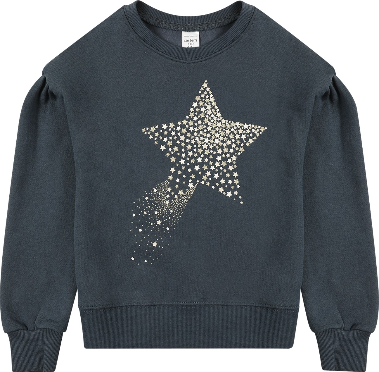 Carter's Mikina béžová / tmavě modrá / zlatá