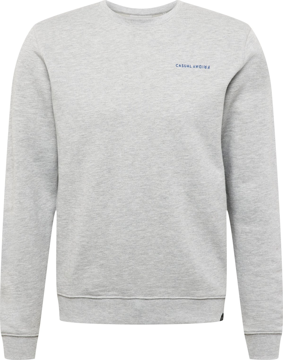 Casual Friday Mikina 'Severin' námořnická modř / světle šedá