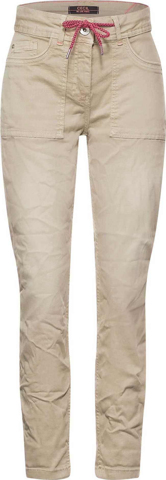CECIL Kalhoty 'Tracey' béžová