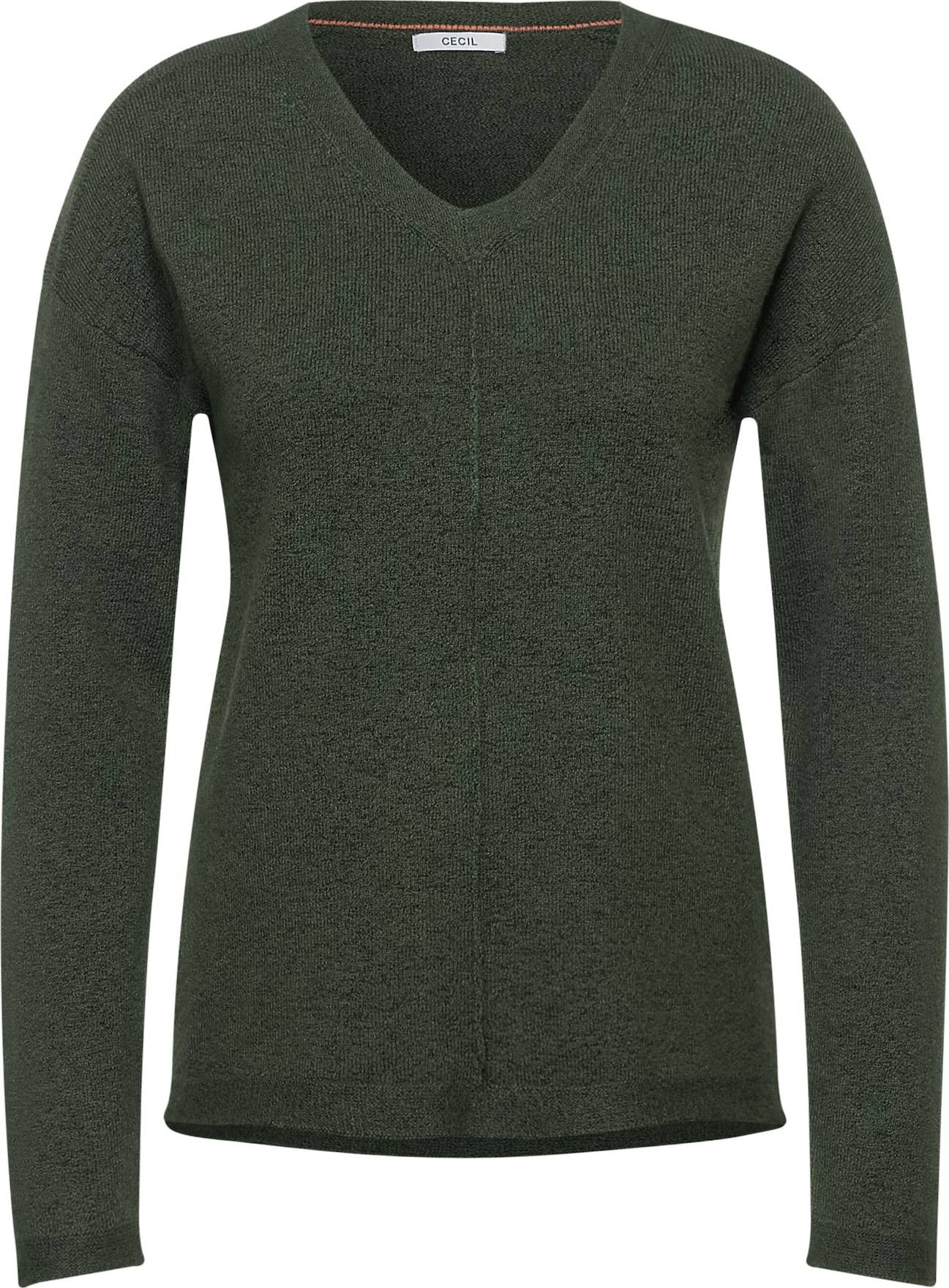 CECIL Svetr tmavě zelená