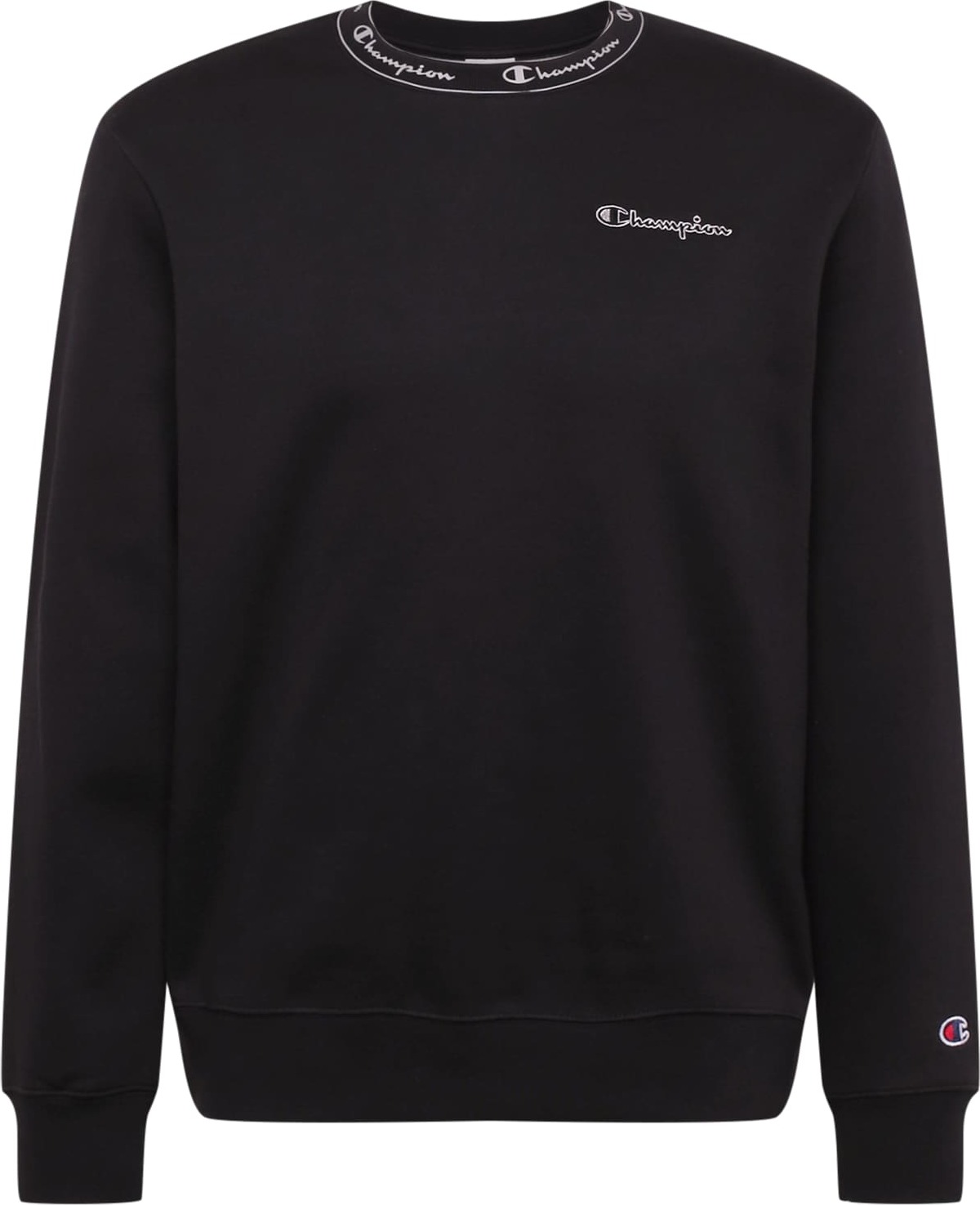 Champion Authentic Athletic Apparel Mikina černá / bílá