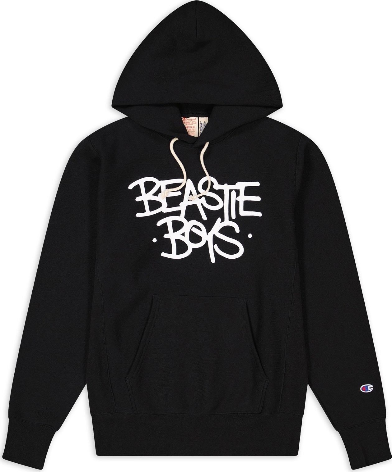 Champion Authentic Athletic Apparel Mikina černá / bílá