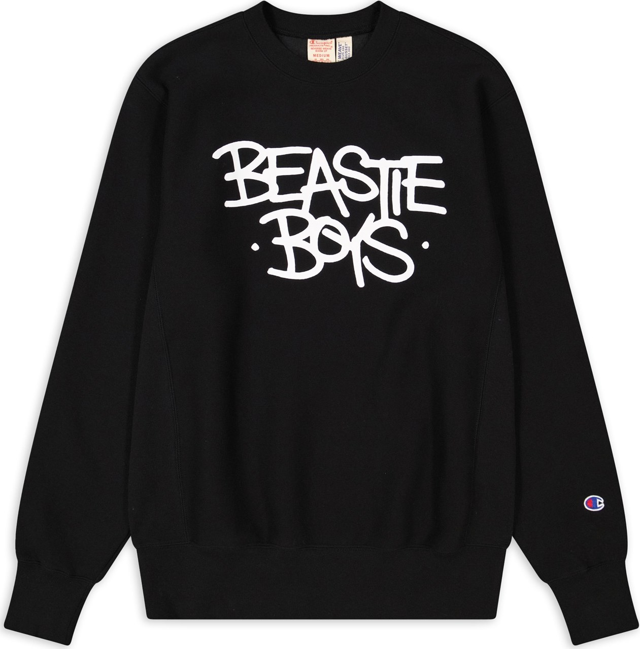 Champion Authentic Athletic Apparel Mikina černá / bílá