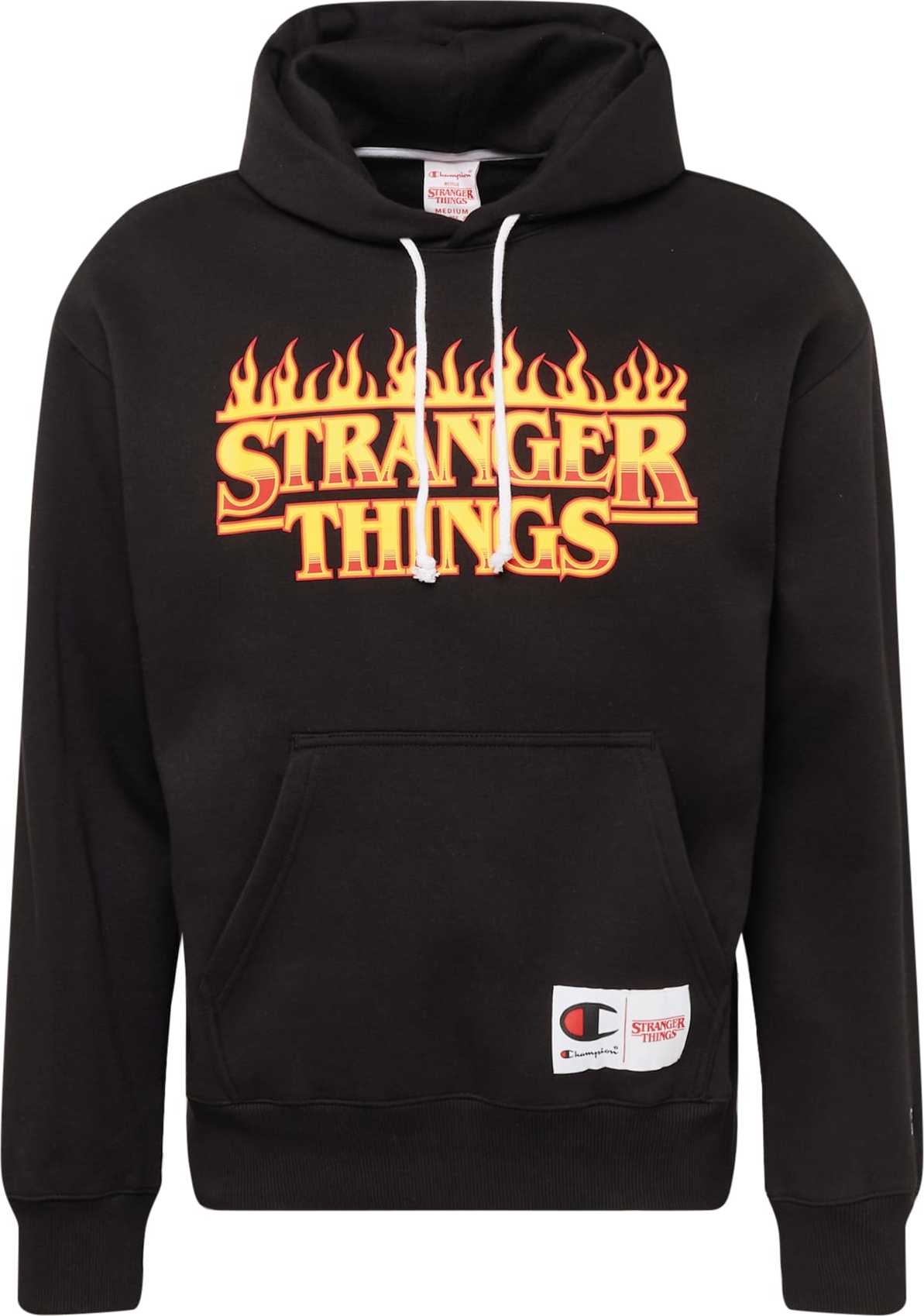 Champion Authentic Athletic Apparel Mikina žlutá / broskvová / černá