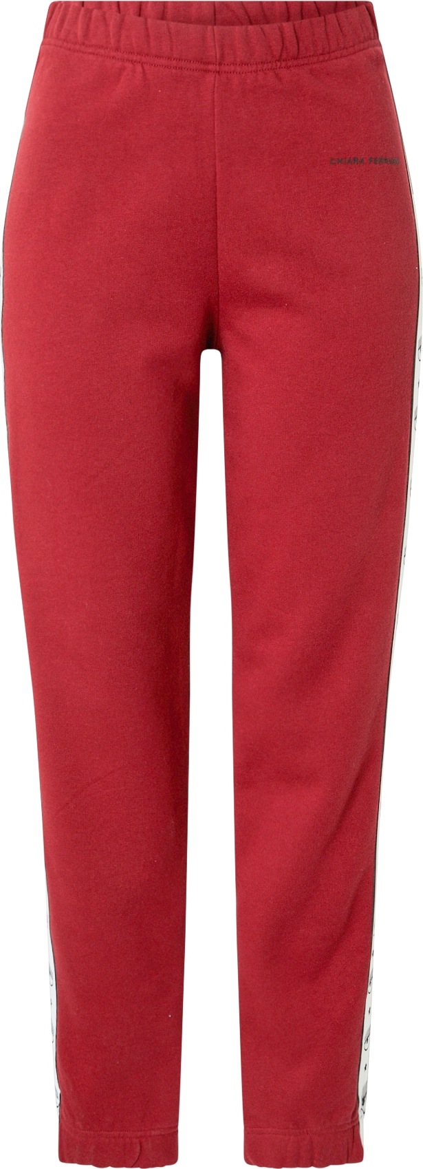 Chiara Ferragni Kalhoty světlemodrá / červená / černá / bílá