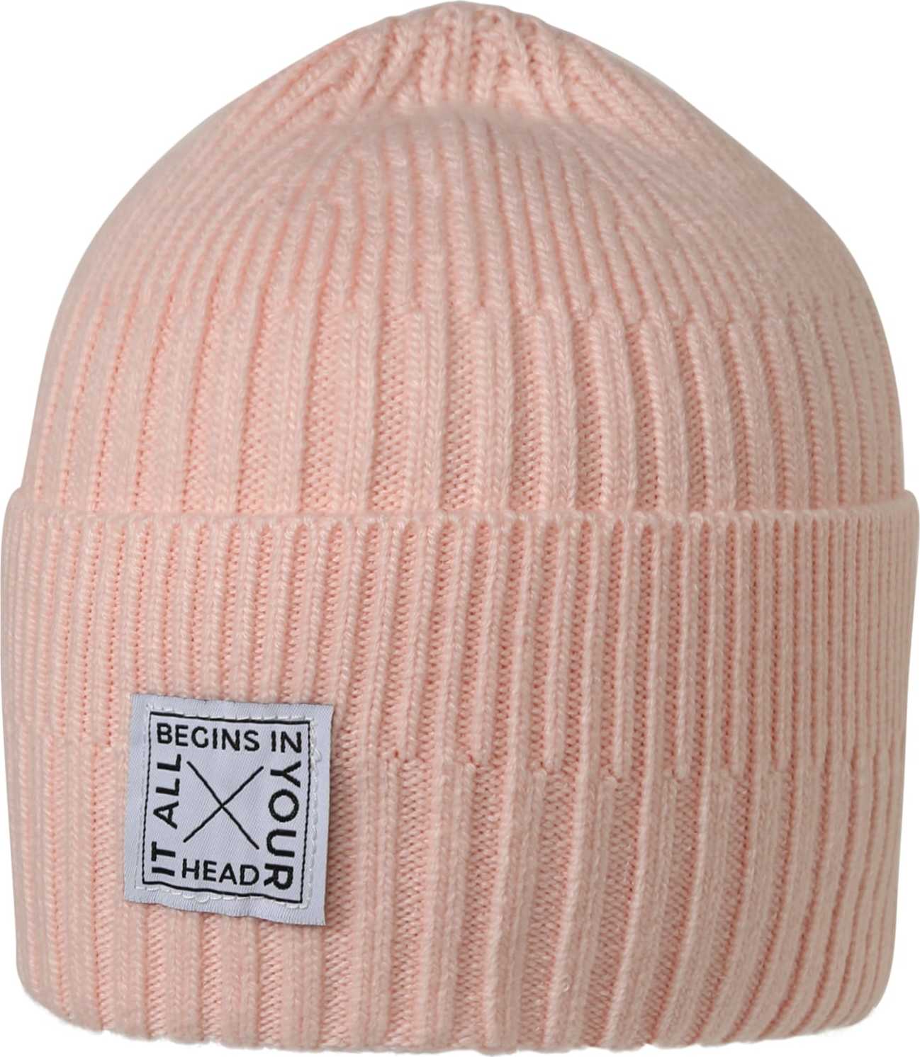 chillouts Čepice 'Shealyn' růže / černá / bílá