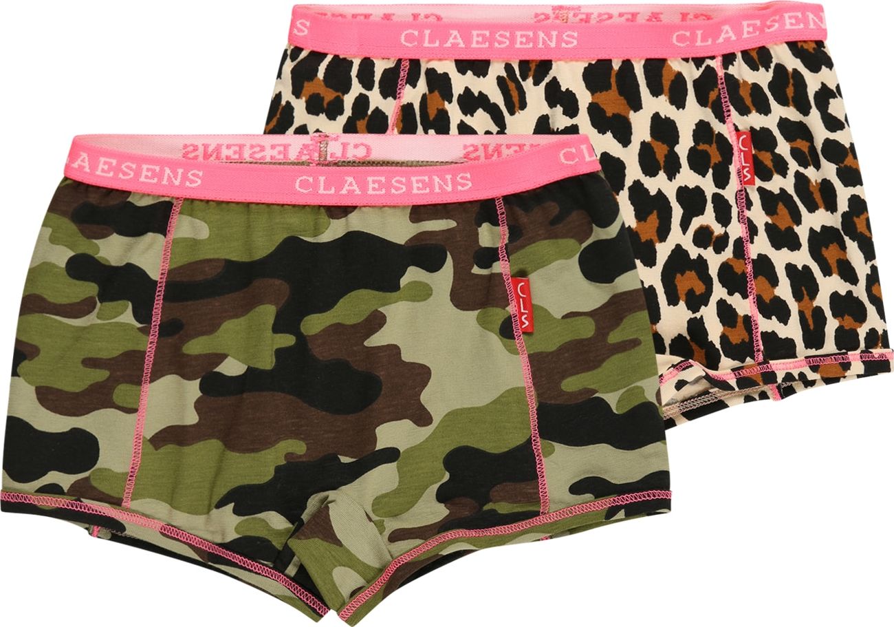 Claesen's Spodní prádlo béžová / hnědá / khaki / pink