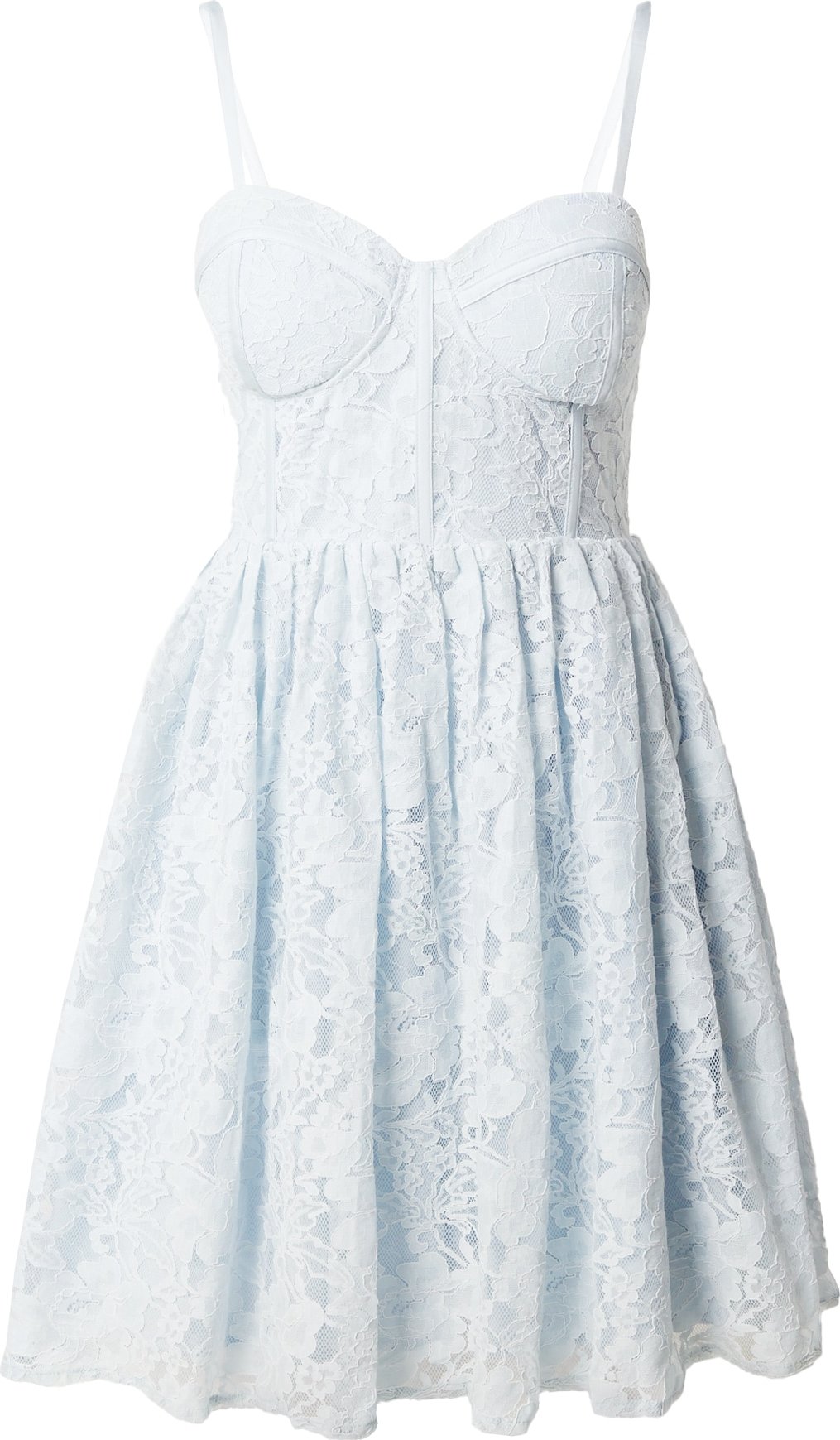 Coast Koktejlové šaty světlemodrá