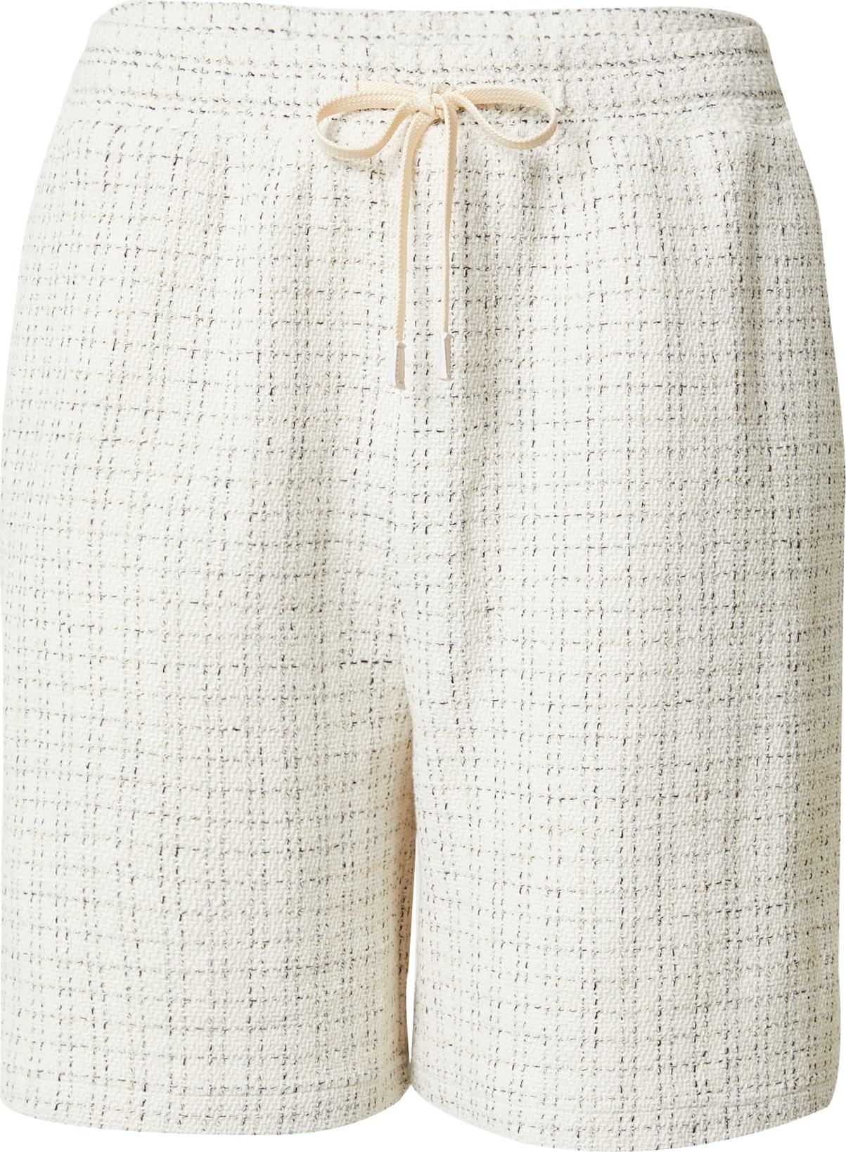 DAN FOX APPAREL Kalhoty 'Moritz' černá / offwhite