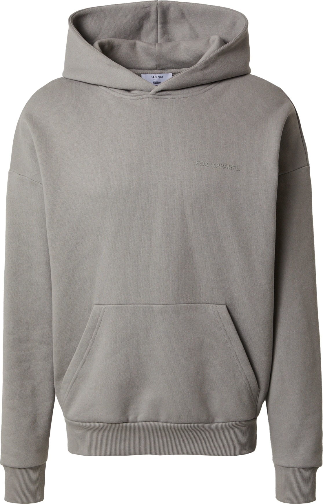 DAN FOX APPAREL Mikina 'Sebastian' tmavě šedá