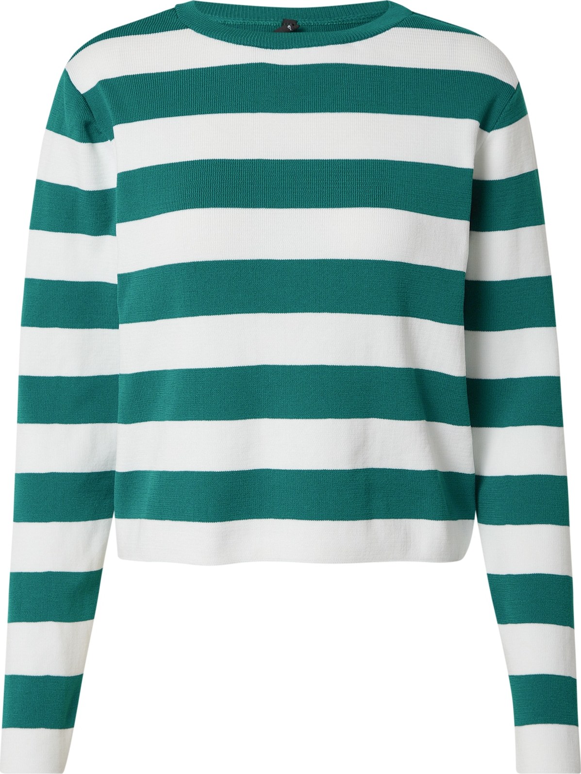 DeFacto Svetr smaragdová / bílá