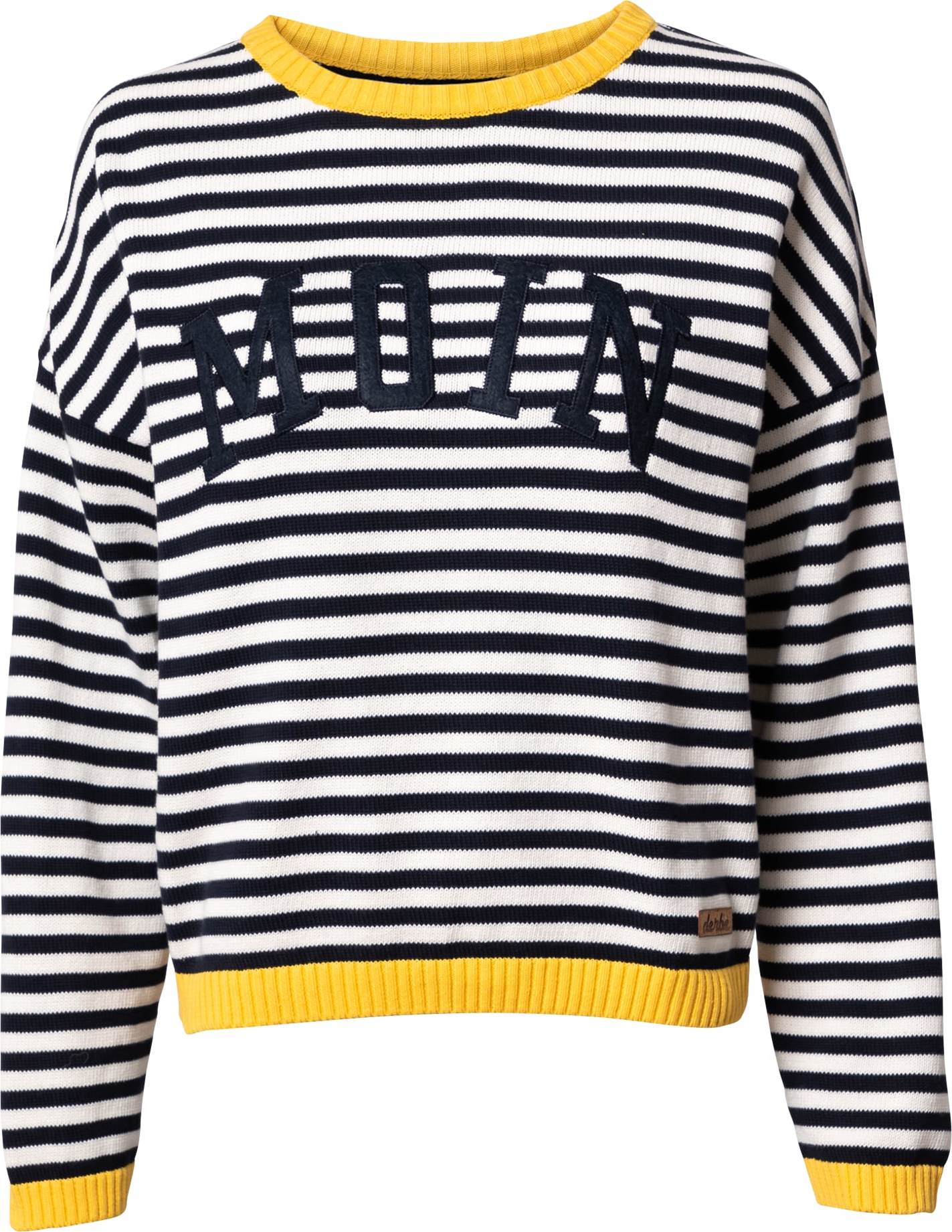 Derbe Svetr námořnická modř / žlutá / bílá