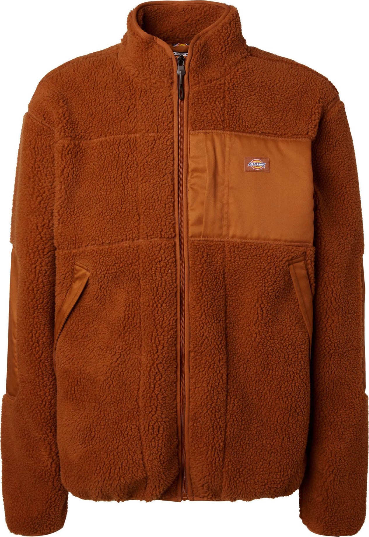 DICKIES Mikina 'RED CHUTE' hnědá