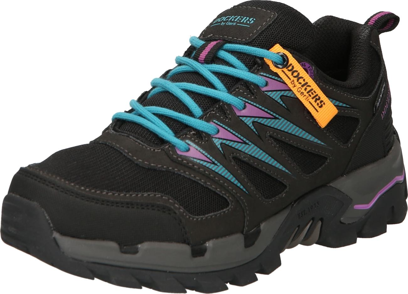 Dockers by Gerli Tenisky 'HIKING' tyrkysová / antracitová / fialová