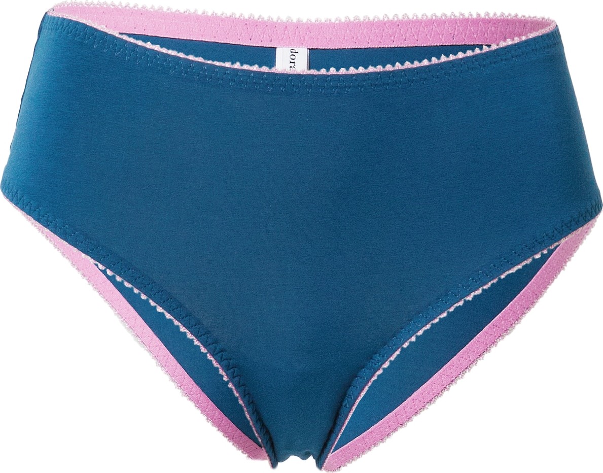Dora Larsen Kalhotky 'ANNELI' petrolejová / růžová
